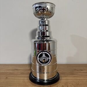 2015 Chicago Blackhawks Stanley Cup 13.5" Large Replica Coin Bank NHL Hockey